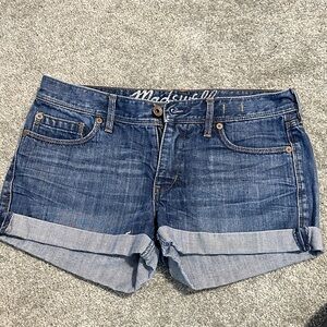 Madewell Classic Blue Jean Shorts